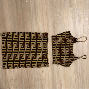 Matching top & pencil skirt